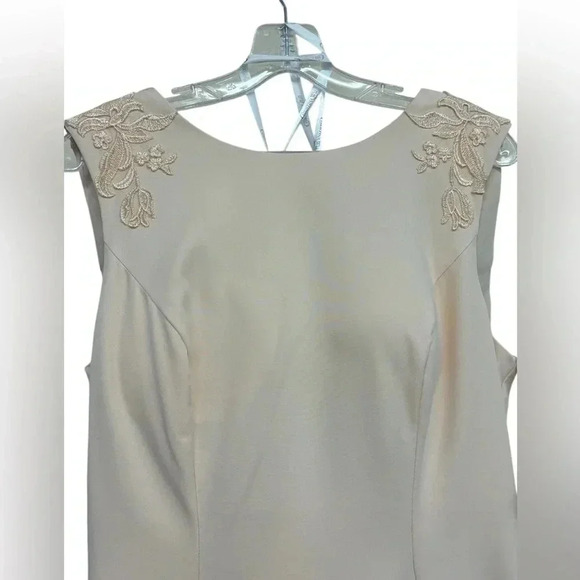 NWT Champagne (more of a nude or peach color) Christina Wu Wedding Gown - Picture 7 of 9